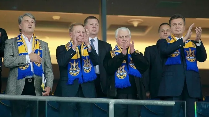 За які футбольні клуби вболівали президенти України (фото)