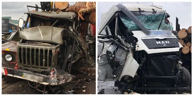 Кабіни розтрощило: у моторошній ДТП у Луцькому районі постраждали водії та 14-річний хлопець (фото)