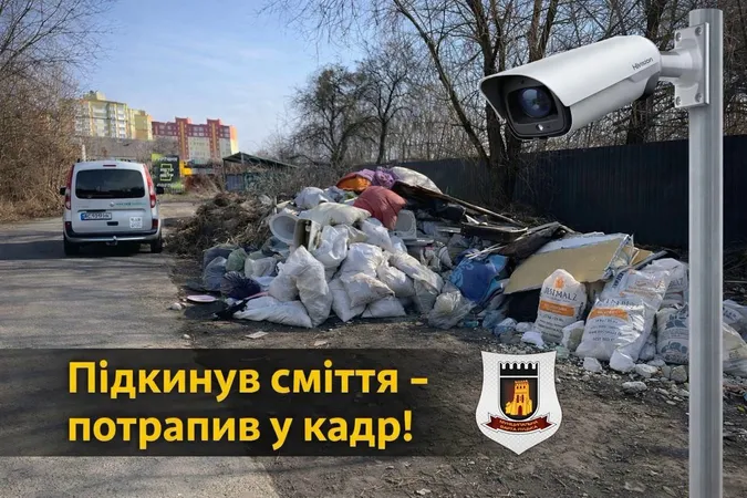 Сміттєвих зозуль Луцька ловитимуть у відеопастки