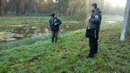 У центральному парку Луцька спіймали нелегальних риболовів (фото) 