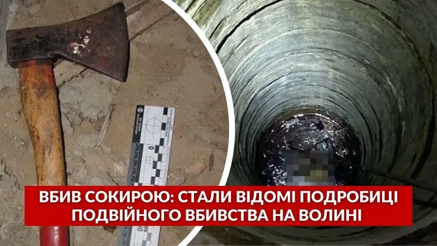 Убив сокирою, бо не дали випивки: подробиці подвійного вбивства у Луцькому районі (відео)