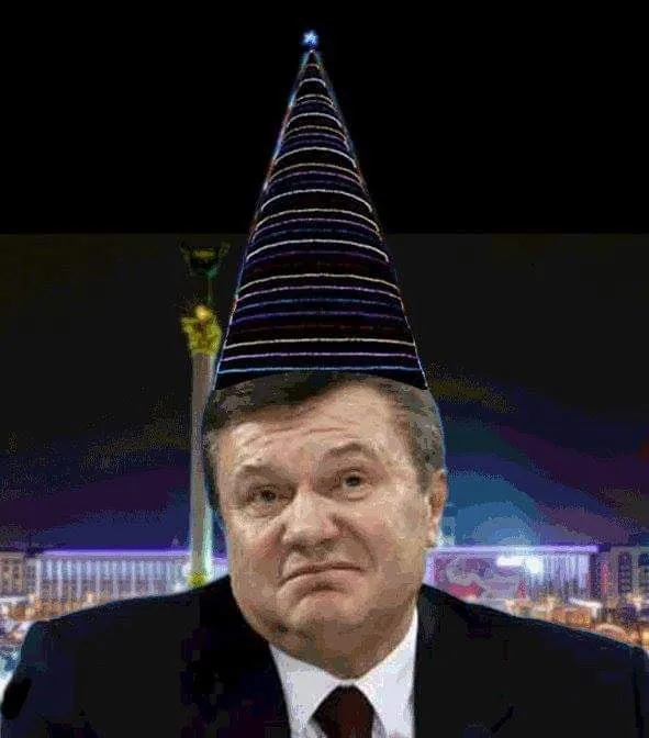 «Гриффіндор!»: у мережі жартують із центральної київської ялинки (фото)