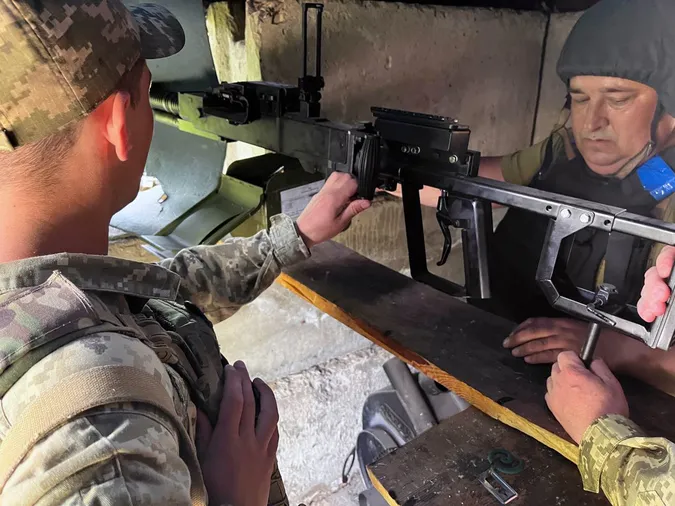 На Волині інструктор зі США тренує прикордонників (фото)