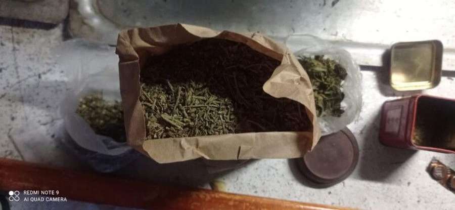 Зберігав у банках: у волинянина знайшли 10 кілограмів марихуани (фото)