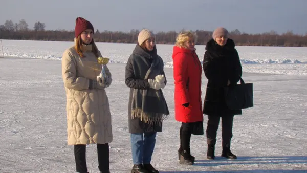 В Шацьку відбулися змагання на ковзанах (фото)