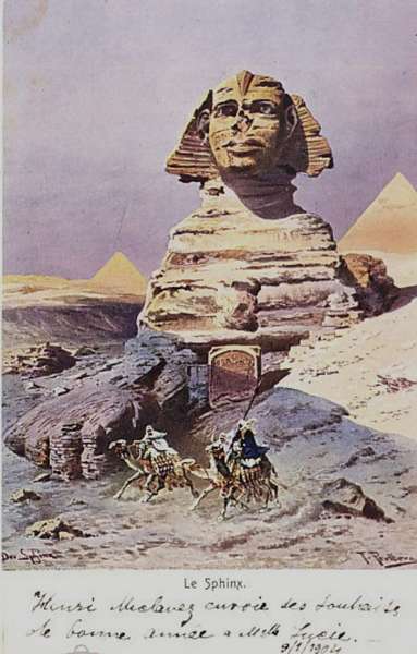 З Єгипту до Луцька надіслали листівку: якою вона була 120 років тому