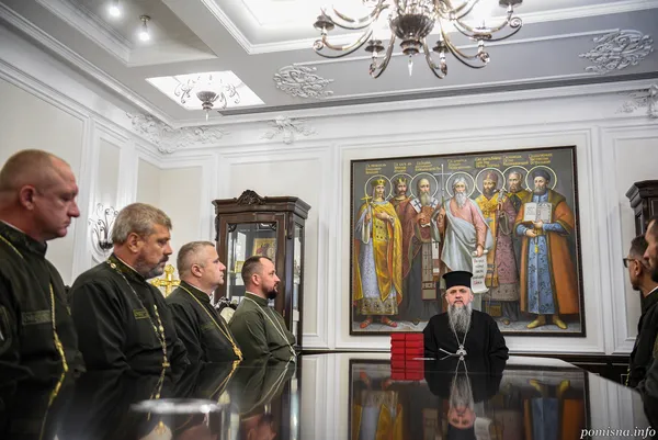 Епіфаній нагородив капелана волинських прикордонників