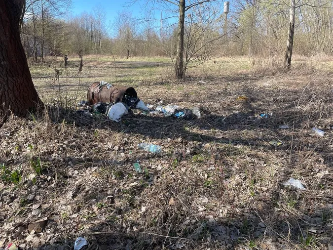 На Волині б'ють на сполох через гори  сміття на берегах озера (фото)