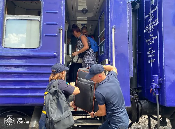На Волинь прибув евакуаційний потяг з Покровська (фото)