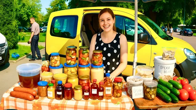 На луцькому ринку біля супермаркету «Торба» почали продавати цілющу ягоду (відео)