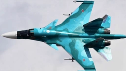 На Харківщині збили ворожий Су-34 (відео)