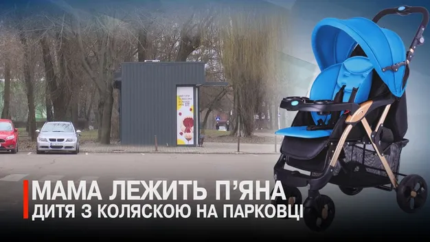 П'яна лучанка забула на морозі дитину (відео)
