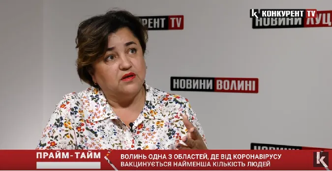 Волиняни не хочуть вакцинуватися: прайм-тайм з волинською епідеміологинею (відео)