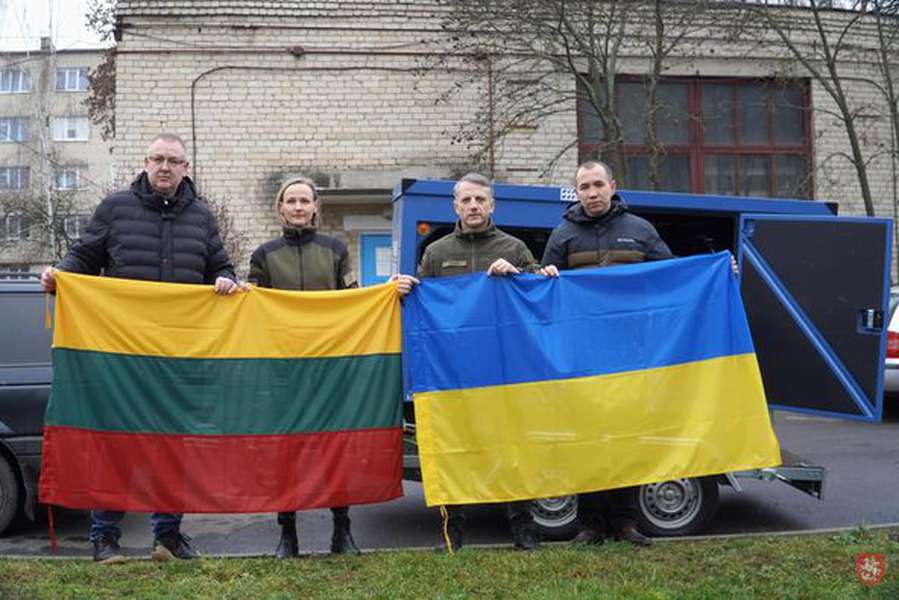 «Володимиртепло» отримало потужний дизельний генератор від литовців (фото)