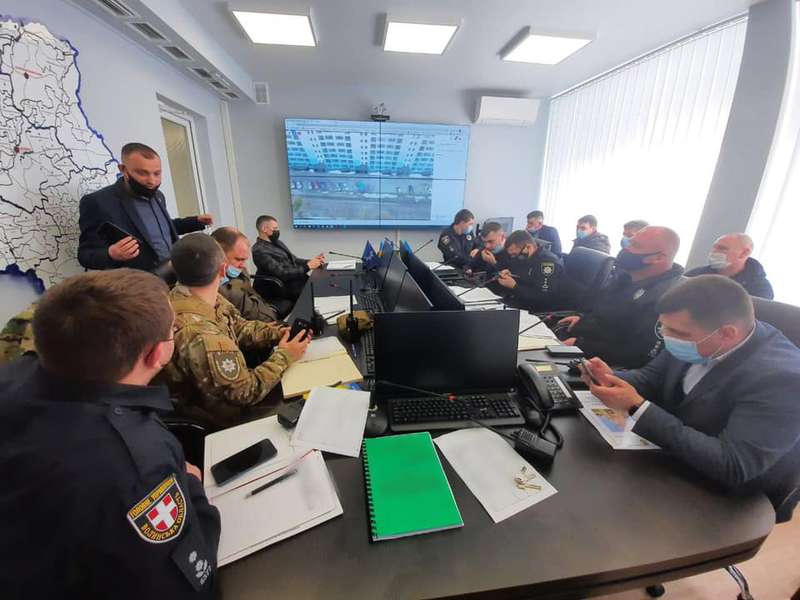 У Луцьку завершилися навчання поліції і Нацгвардії (фото)