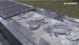 З Меморіалу Вічної Слави в Луцьку вкрали бронзові плити (відео)