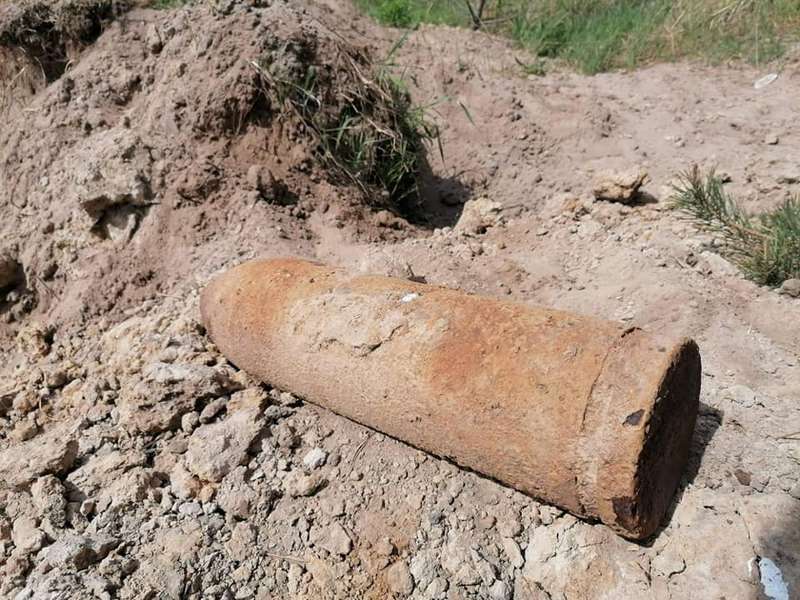 На Волині селяни знайшли сім снарядів часів минулої війни (фото, відео)