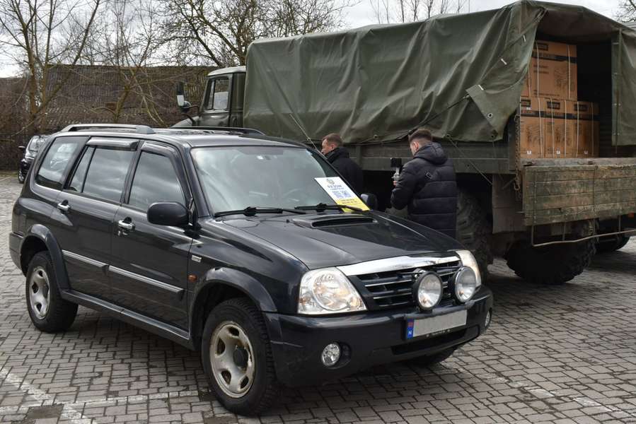Волинським підрозділам ЗСУ передали допомогу (фото)