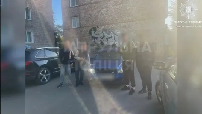 У Луцьку затримали неповнолітнього водія без прав (відео)