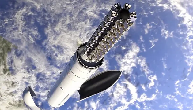 SpaceX вивела на орбіту нову партію інтернет-супутників Starlink