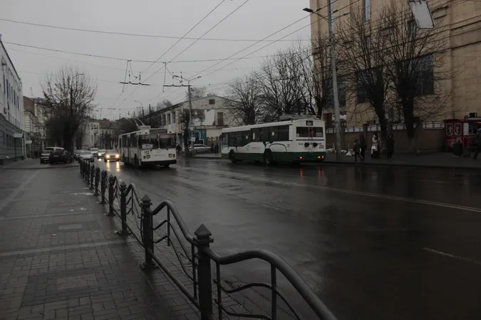 Ожеледиця у Луцьку: місто ледь тримається на ногах (фото)