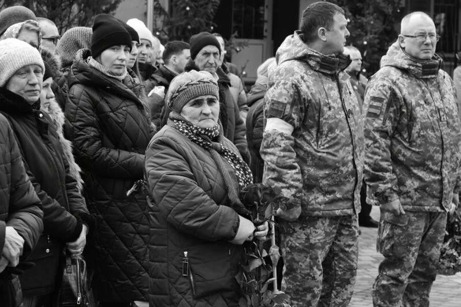 У Луцьку попрощалися із загиблим під Соледаром Вадимом Гошком (фото, відео)