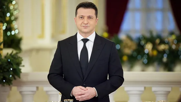 Лікар-волинянин знявся в новорічному привітанні Зеленського