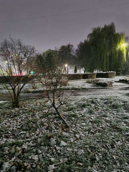 Розмаїття засніжених пейзажів у Луцьку (фото)