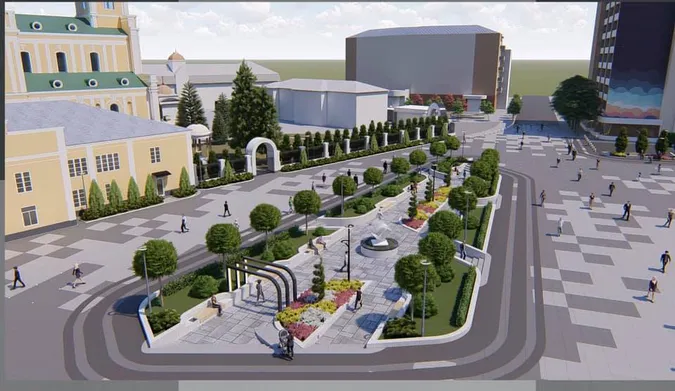 Фонтан на Театральному майдані у Луцьку хочуть збудувати у 2020 році