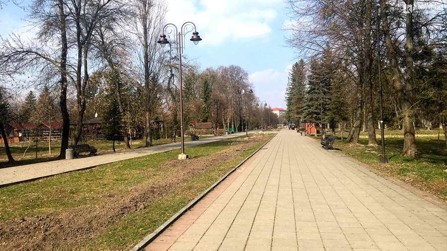 Безлюдна автостанція і «туси» в парку: як карантинить Луцьк 19 березня (фото)