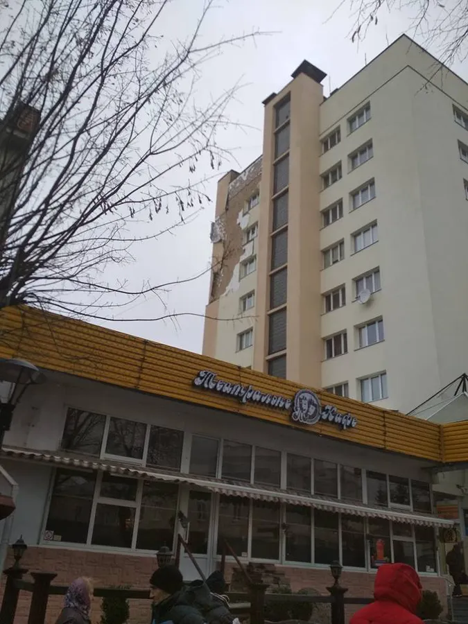 Через вітер у Луцьку руйнується «Бім-Бом»