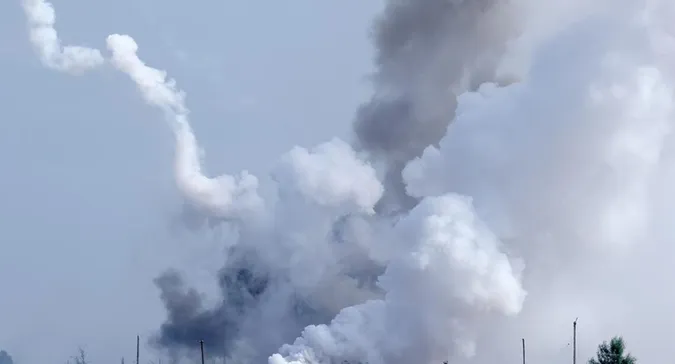 На півночі окупованого Криму пролунали вибухи