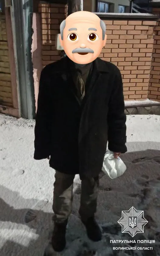 У Луцьку вночі виявили дідуся, який заблукав