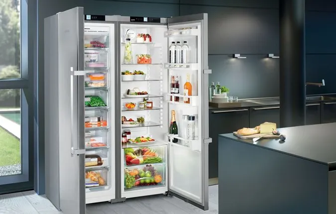 Холодильники Side-by-Side – дводверні моделі для великих сімей