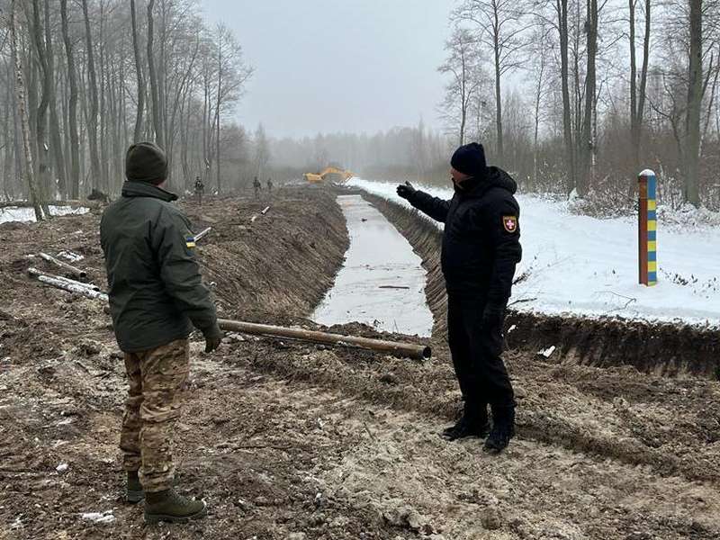 На Волині продовжують укріплювати кордон з Білоруссю