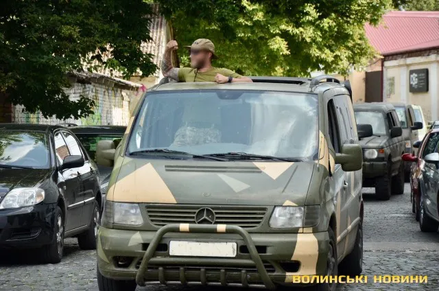 До Луцька на ротацію приїхали бійці ОЗСП «Любарт» (фото)