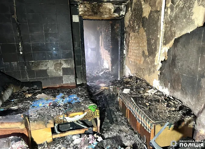 На Рівненщині в пожежі загинули двоє дітей (фото)
