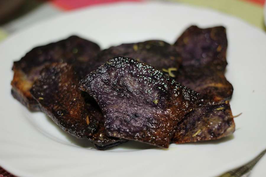 Як ми готували фіолетову картоплю. ЕКСПЕРИМЕНТ