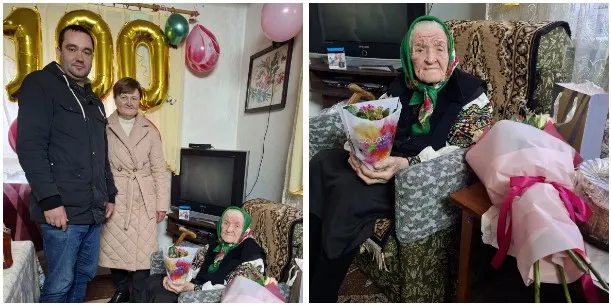 На Волині довгожителька відзначила 100-річний ювілей