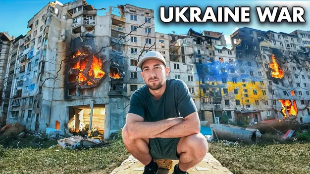 Американський тревел-блогер показав портрет Героя з Любомля у своєму відео про Україну (відео)
