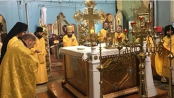 Відбулося перше богослужіння після стрілянини у жидичинській Свято-Миколаївській церкві (фото)