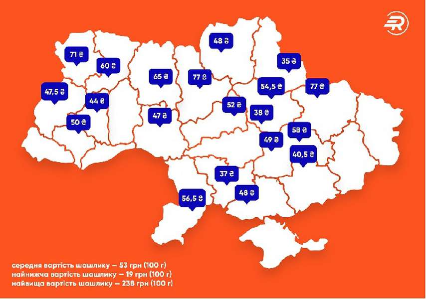 Індекс шашлику: у Луцьку – один з найвищих в Україні