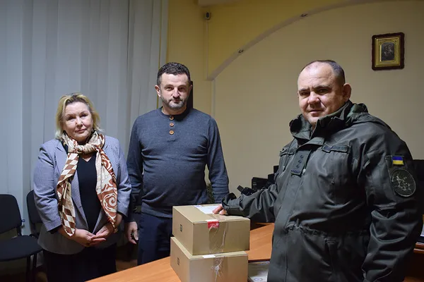 Волинські нацгвардійці отримали два квадрокоптери