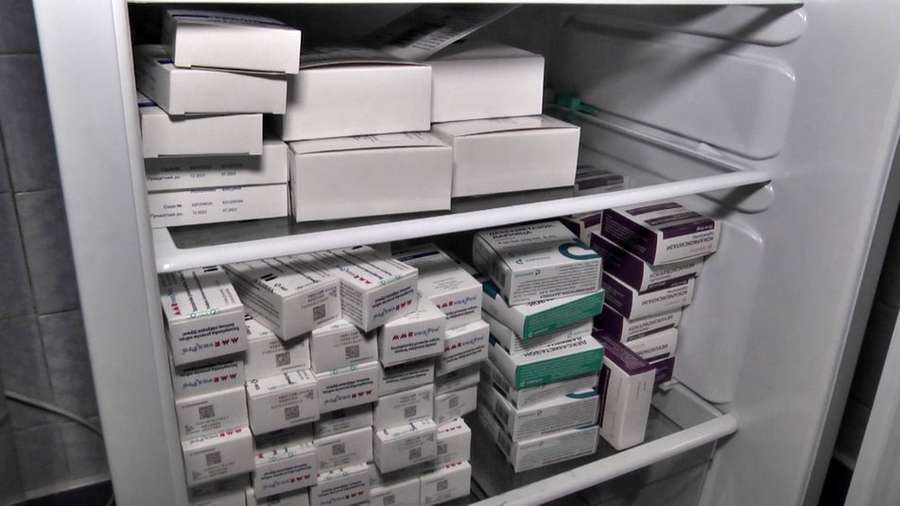 Холодильники для зберігання вакцин Луцької міської дитячої поліклініки
