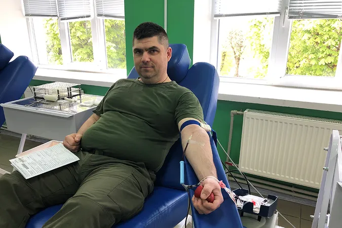 Луцькі гвардійці поділилися кров'ю (фото)