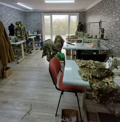 У Луцьку продають цех з пошиття військового одягу