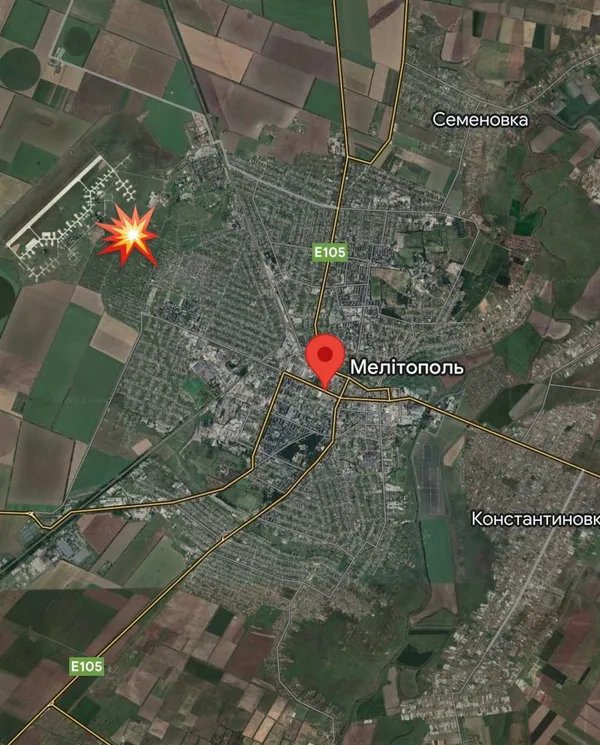 В окупованому Мелітополі стався вибух