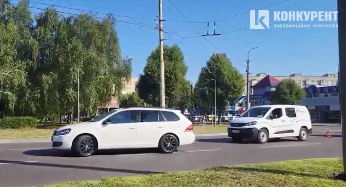 «Чистий Луцьк» наздогнав Volkswagen біля РАЦСу (відео)