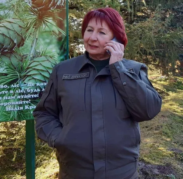 Тетяна Неводнічик, колишня директорка «Волинського лісового селекційно-насіннєвого центру», фото з Facebook Тетяни Неводнічик