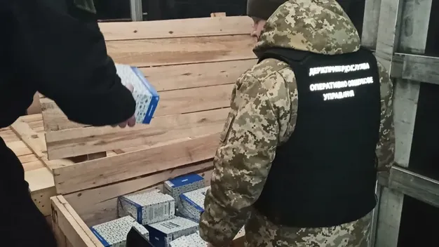Волинські прикордонники не впустили до України заборонені автозапчастини (фото, відео)